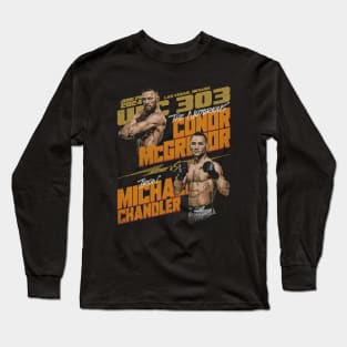 Conor McGregor Vs. Michael Chandler UFC 303 Long Sleeve T-Shirt